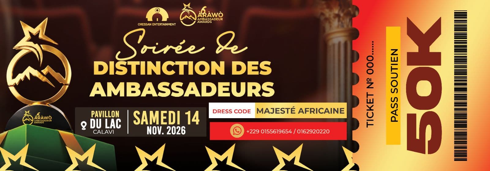 TICKET SOUTIEN