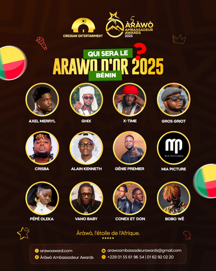 ARAWO D'OR BÉNIN 2025